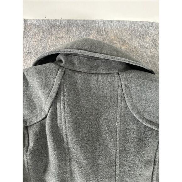 Worthington Coat Sz Small Women's Classic‎ Pea Coat Jacket Gray - Picture 13 of 15